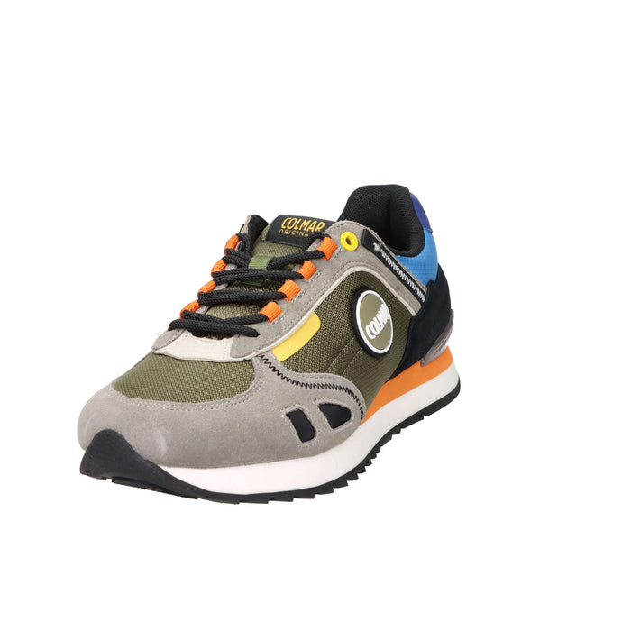 COLMAR Uomo Sneakers bassa TRAVIS SPORT Grigio/Verde