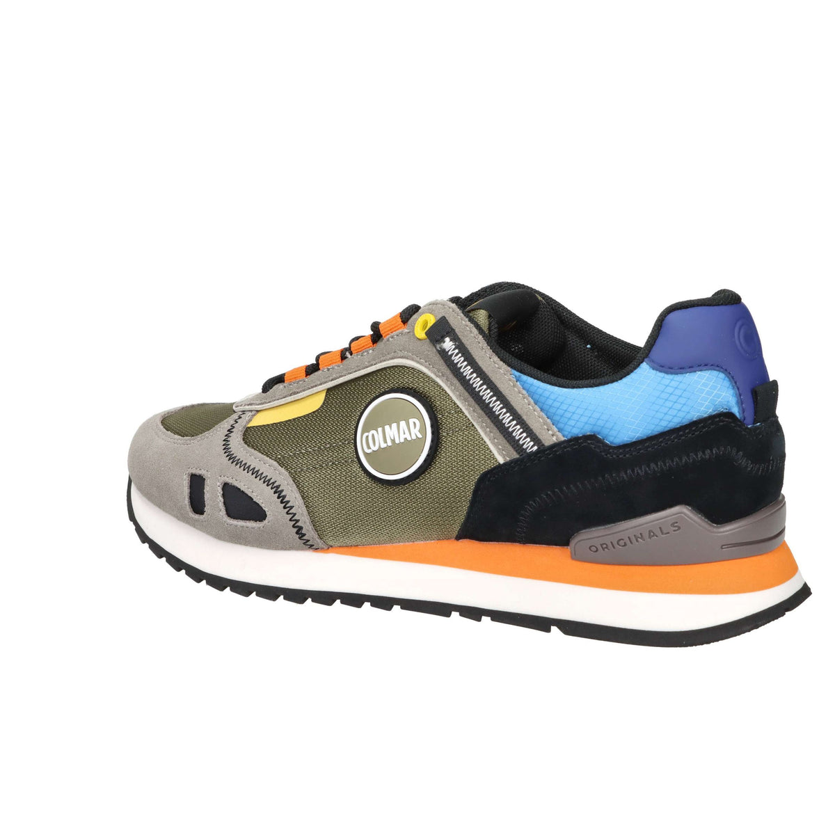 COLMAR Uomo Sneakers bassa TRAVIS SPORT Grigio/Verde