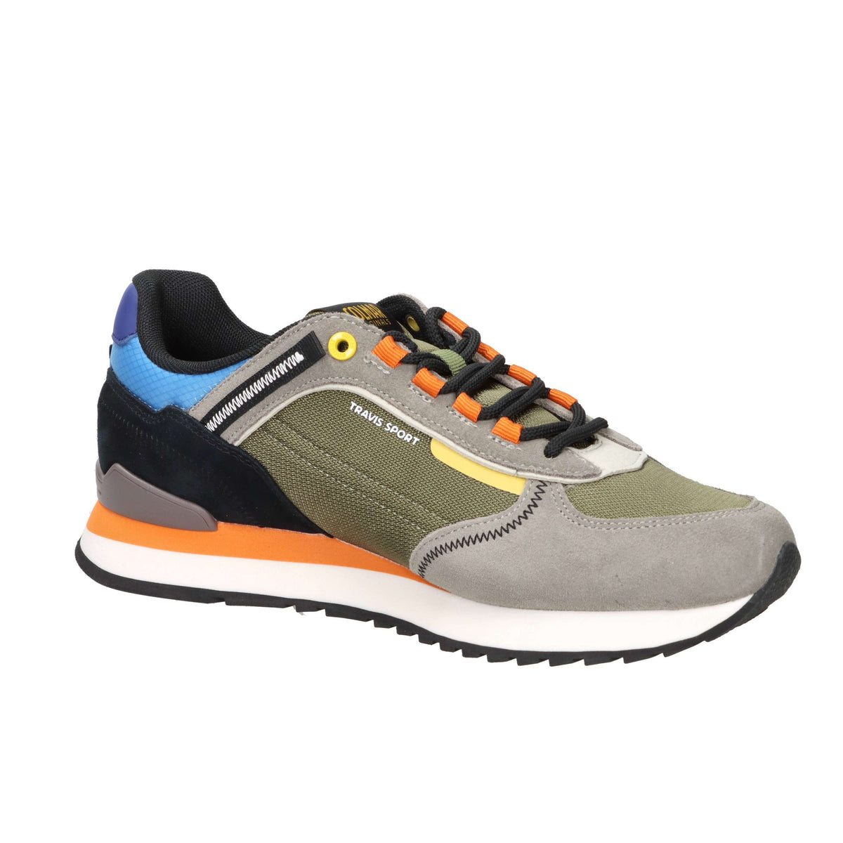 COLMAR Uomo Sneakers bassa TRAVIS SPORT Grigio/Verde