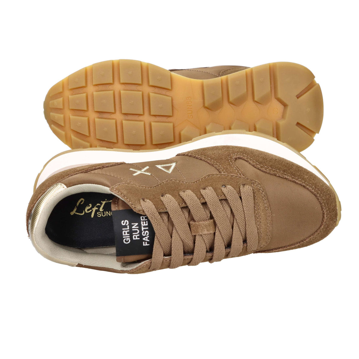 SUN68 Donna Sneakers bassa Z45202 Marrone
