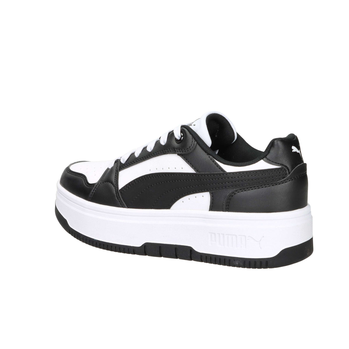 Puma Bambine e ragazze Sneakers bassa 403737 Bianco/Nero