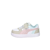 Puma Bambine e ragazze Sneakers bassa 394463 Bianco/Rosa