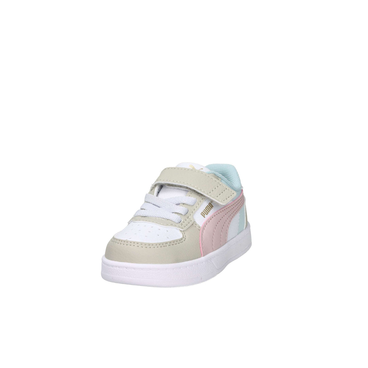 Puma Bambine e ragazze Sneakers bassa 394463 Bianco/Rosa