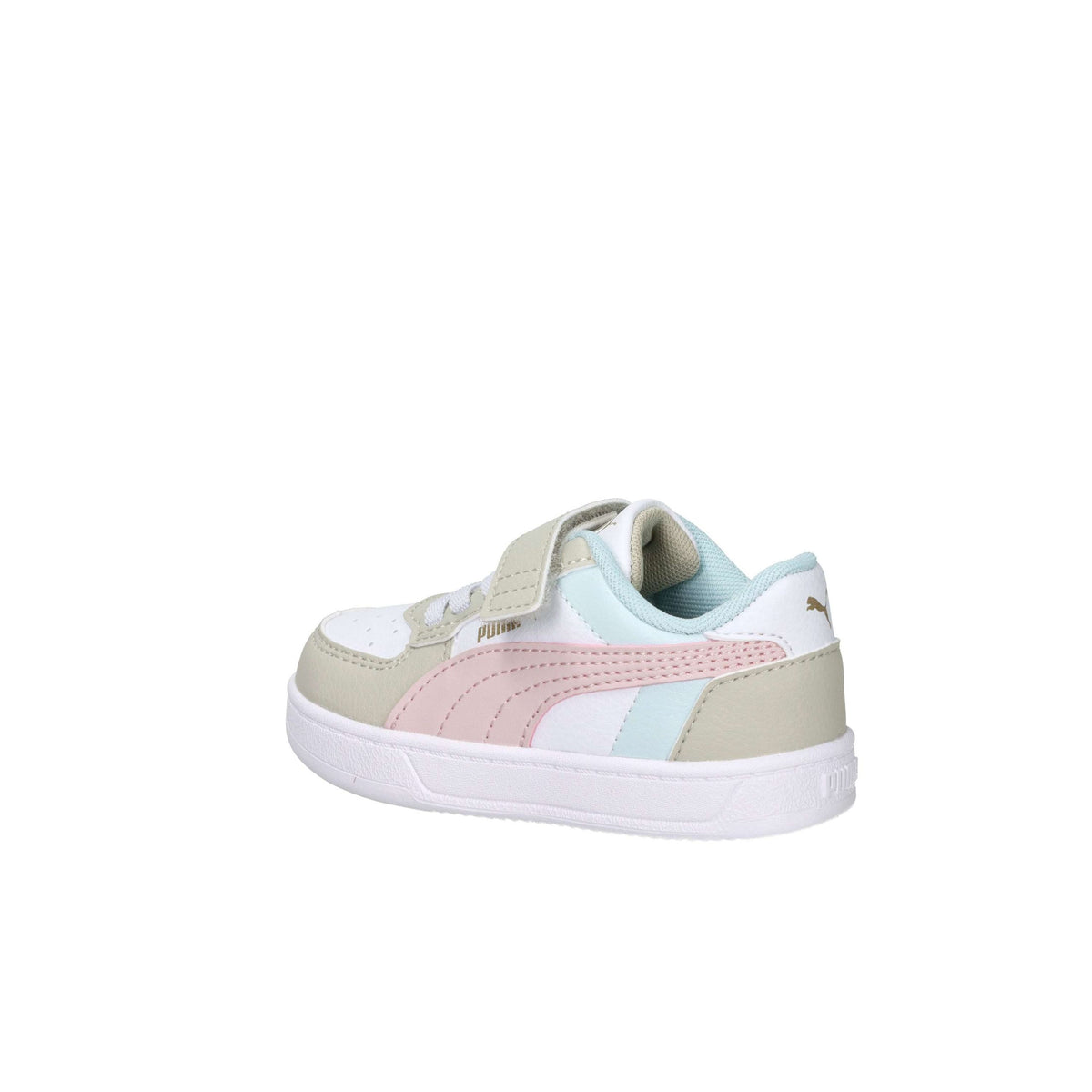 Puma Bambine e ragazze Sneakers bassa 394463 Bianco/Rosa