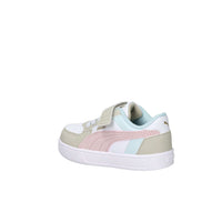 Puma Bambine e ragazze Sneakers bassa 394463 Bianco/Rosa