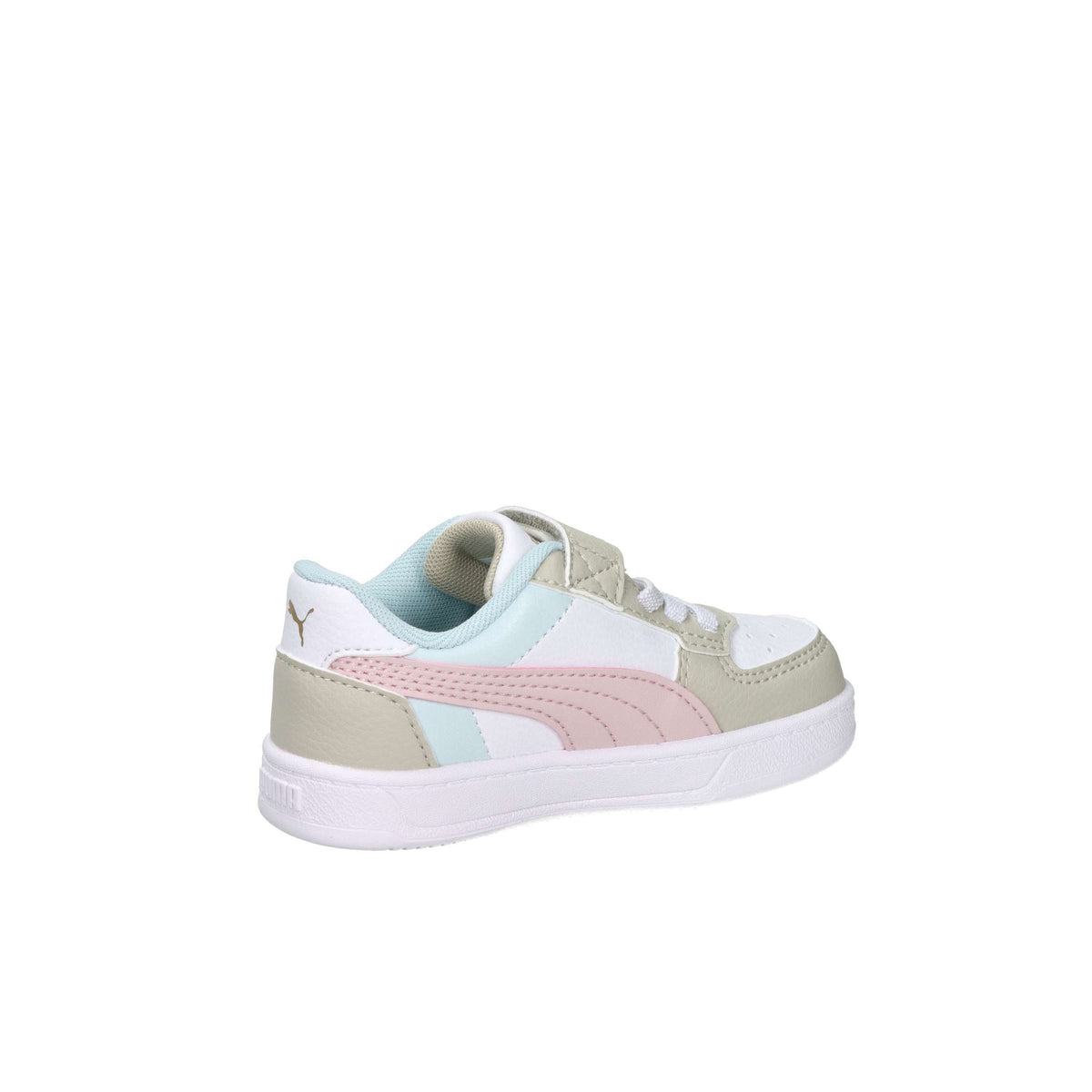 Puma Bambine e ragazze Sneakers bassa 394463 Bianco/Rosa