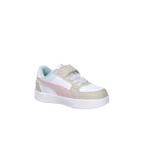 Puma Bambine e ragazze Sneakers bassa 394463 Bianco/Rosa