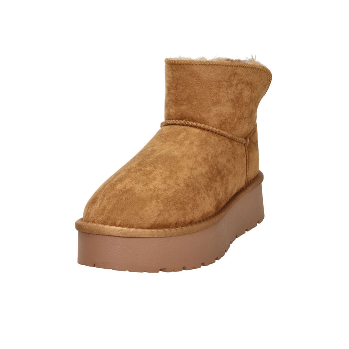 Xti Donna Stivaletti zeppa 142197 Cammello