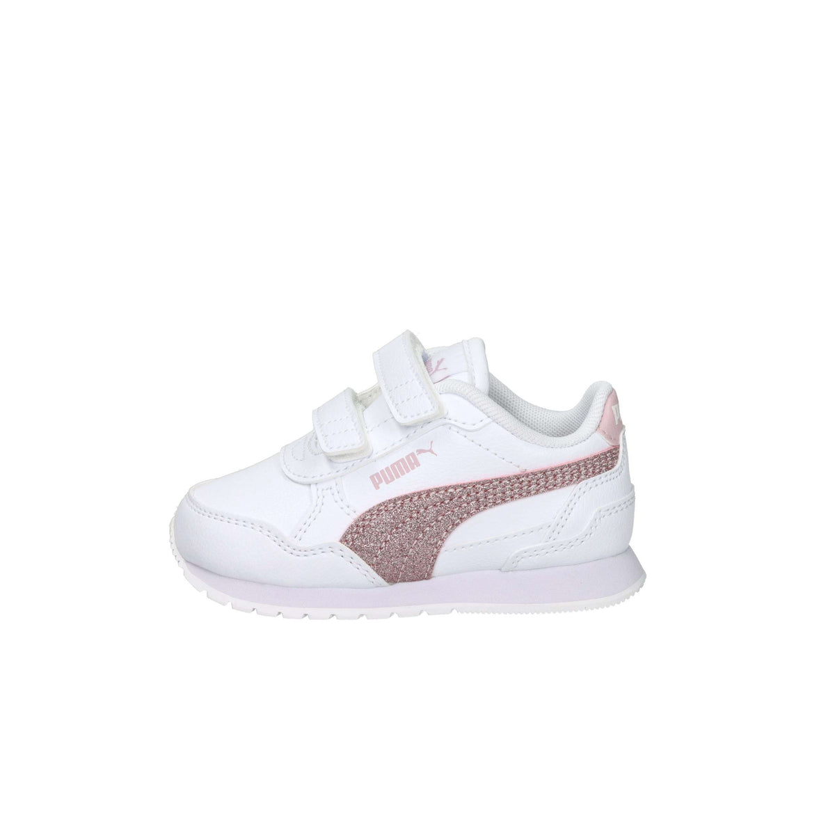 Puma Bambine e ragazze Sneakers bassa 401592 Bianco/Rosa