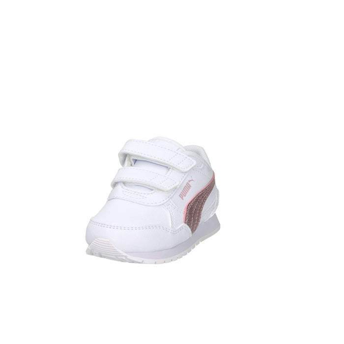 Puma Bambine e ragazze Sneakers bassa 401592 Bianco/Rosa