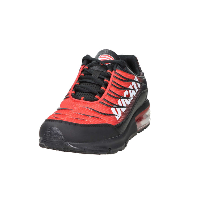 DUCATI Uomo Sneakers bassa DU52M105 Nero/Rosso