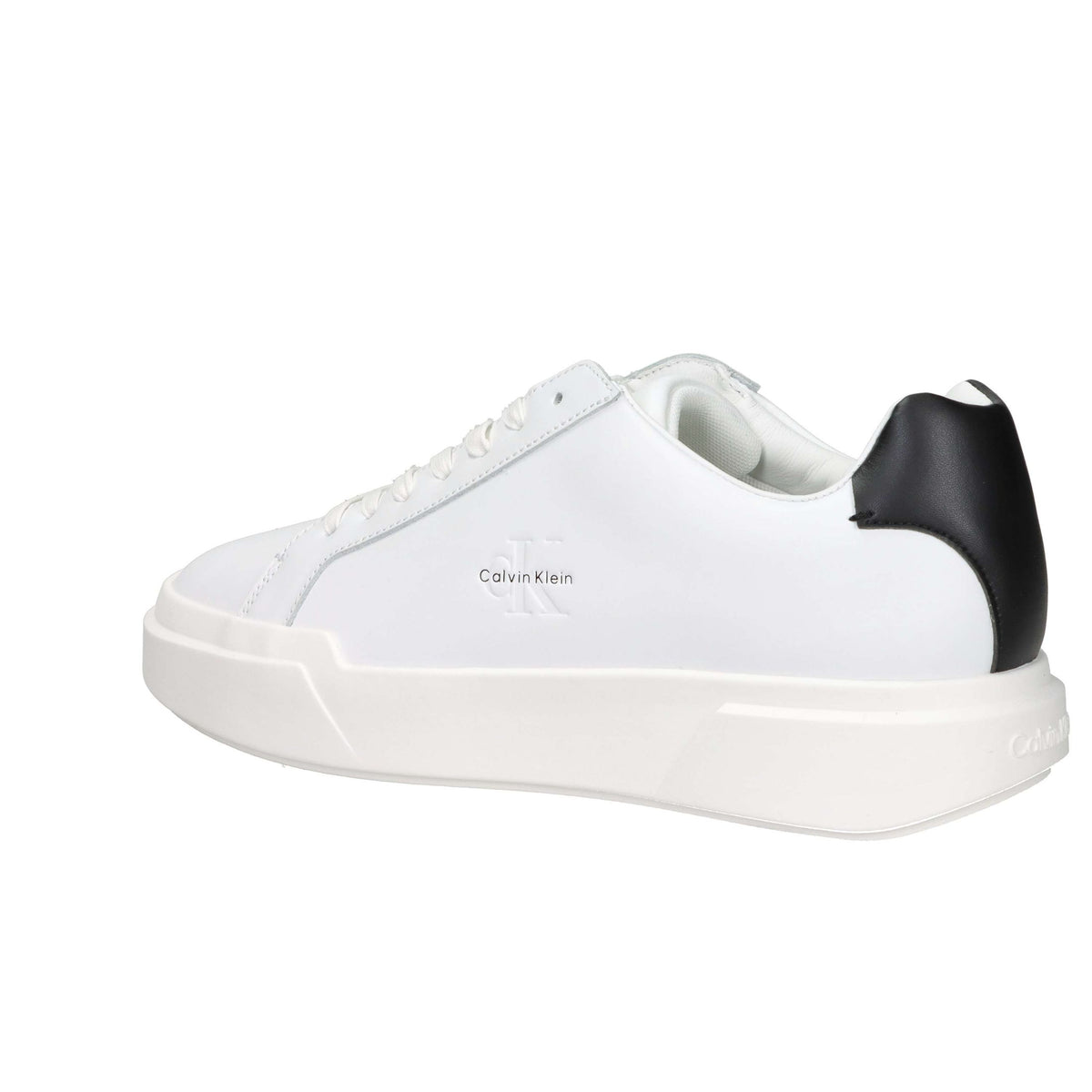 CALVIN KLEIN Uomo Sneakers bassa YM0YM01344 Bianco/Nero