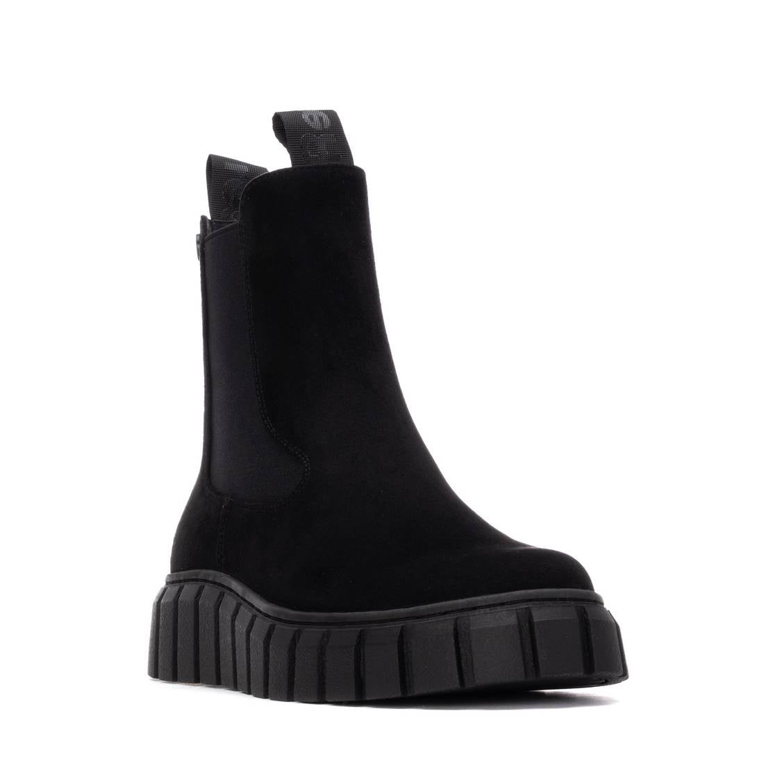 REFRESH Donna Stivaletti zeppa 173088 Nero