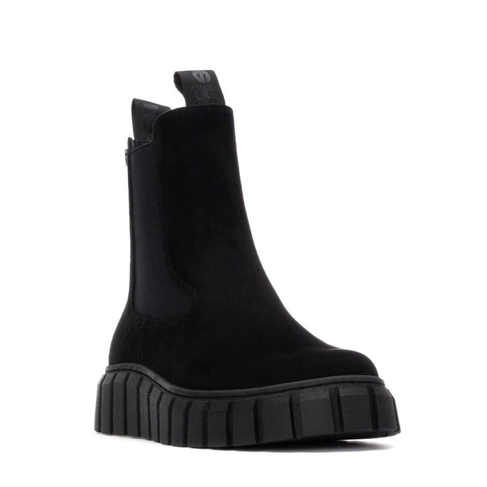 REFRESH Donna Stivaletti zeppa 173088 Nero