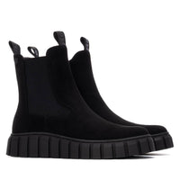 REFRESH Donna Stivaletti zeppa 173088 Nero