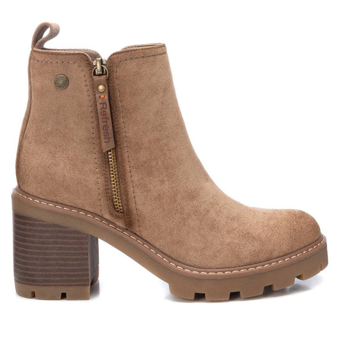 REFRESH Donna Stivaletti tacco 172125 Taupe