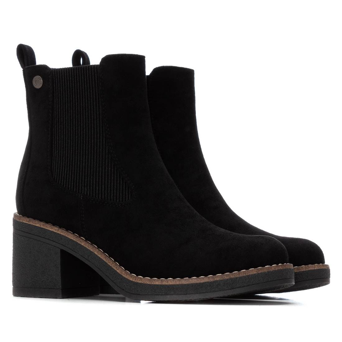 REFRESH Donna Stivaletti tacco 173039 Nero