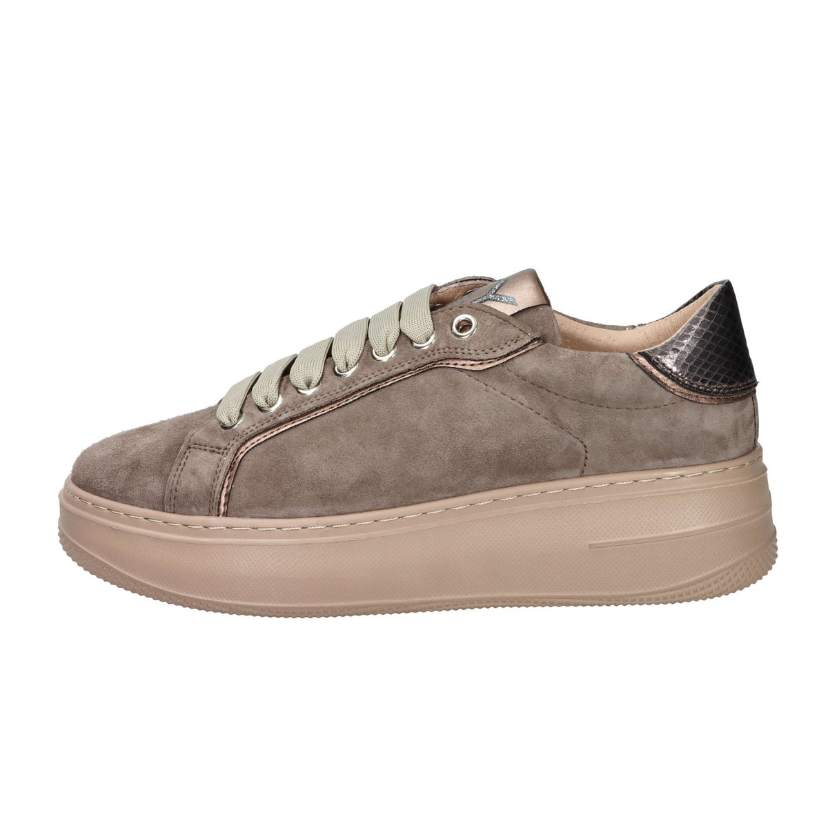 KEYS Donna Sneakers bassa K-9883 Taupe