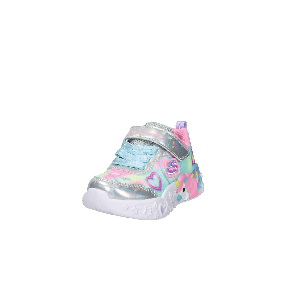 SKECHERS Bambine e ragazze Sneakers bassa 303064N Argento