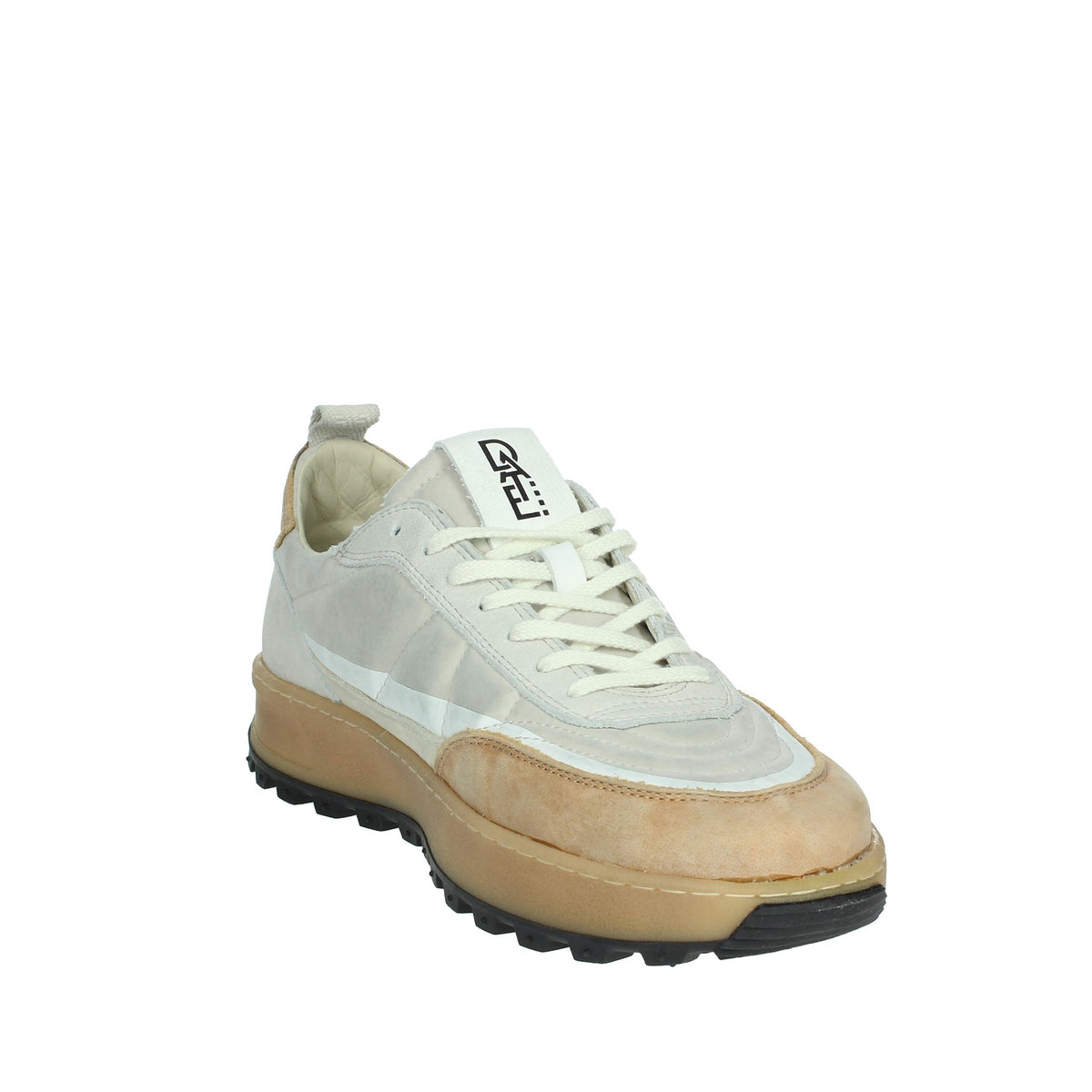 D.A.T.E. Uomo Sneakers bassa M411-K2-OD-GY Beige/Cuoio