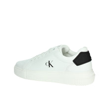 CALVIN KLEIN JEANS Uomo Sneakers bassa YM0YM01296 Bianco/Nero