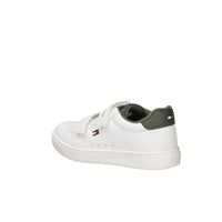 Tommy Hilfiger Bambini e ragazzi Sneakers bassa T1X9-34062-1355 Bianco/Verdone