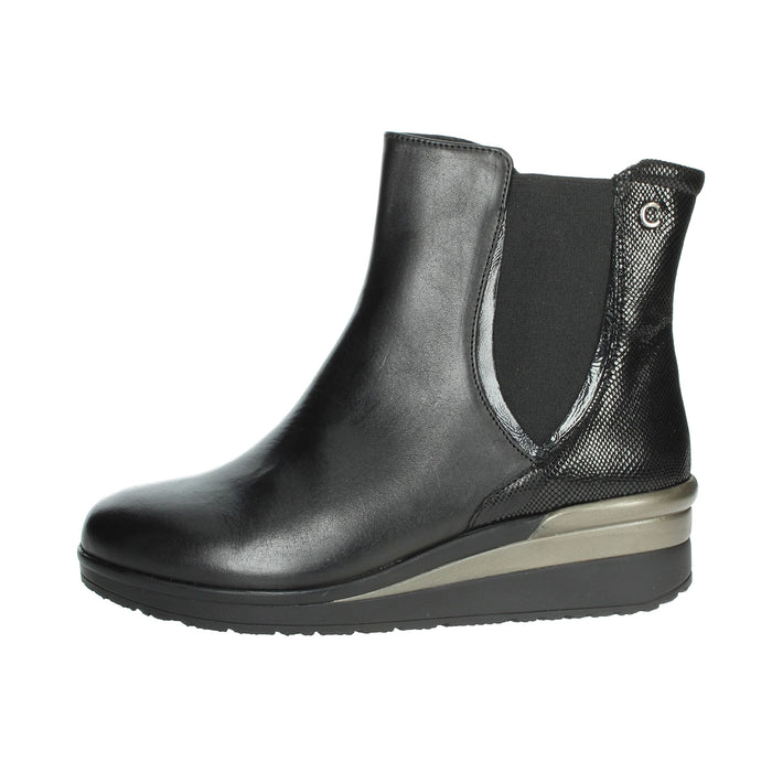 CINZIA SOFT Donna Stivaletti zeppa IV8822569 Nero