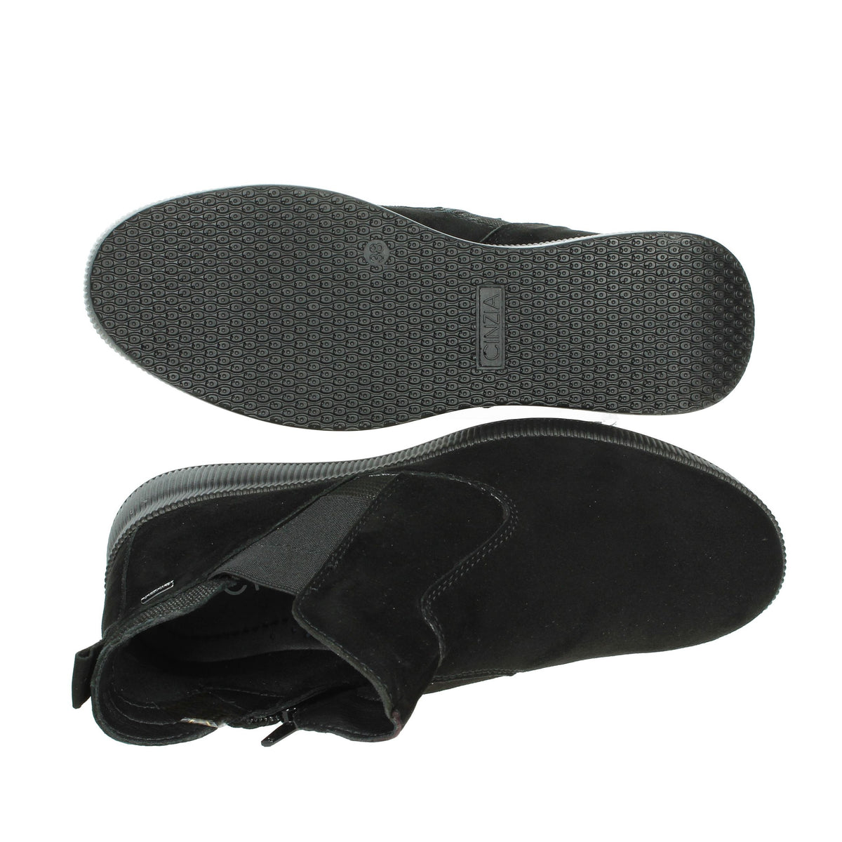 CINZIA SOFT Donna Stivaletti zeppa IV322513 Nero