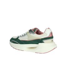 D.A.T.E. Donna Sneakers bassa W411-VL-CO-GR Beige/Verde