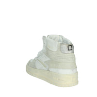 D.A.T.E. Donna Sneakers alta W411-TH-CA-CC Bianco