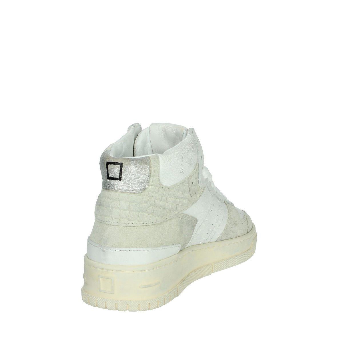 D.A.T.E. Donna Sneakers alta W411-TH-CA-CC Bianco