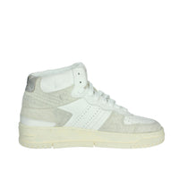 D.A.T.E. Donna Sneakers alta W411-TH-CA-CC Bianco