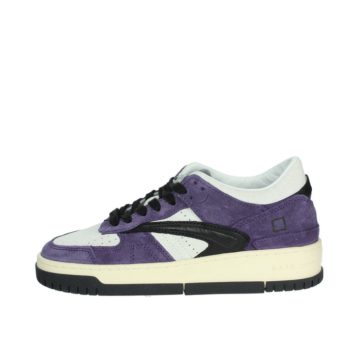 D.A.T.E. Donna Sneakers bassa W411-TO-SR-PU Viola
