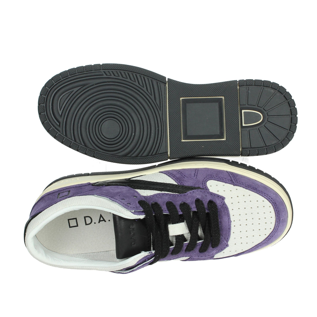 D.A.T.E. Donna Sneakers bassa W411-TO-SR-PU Viola