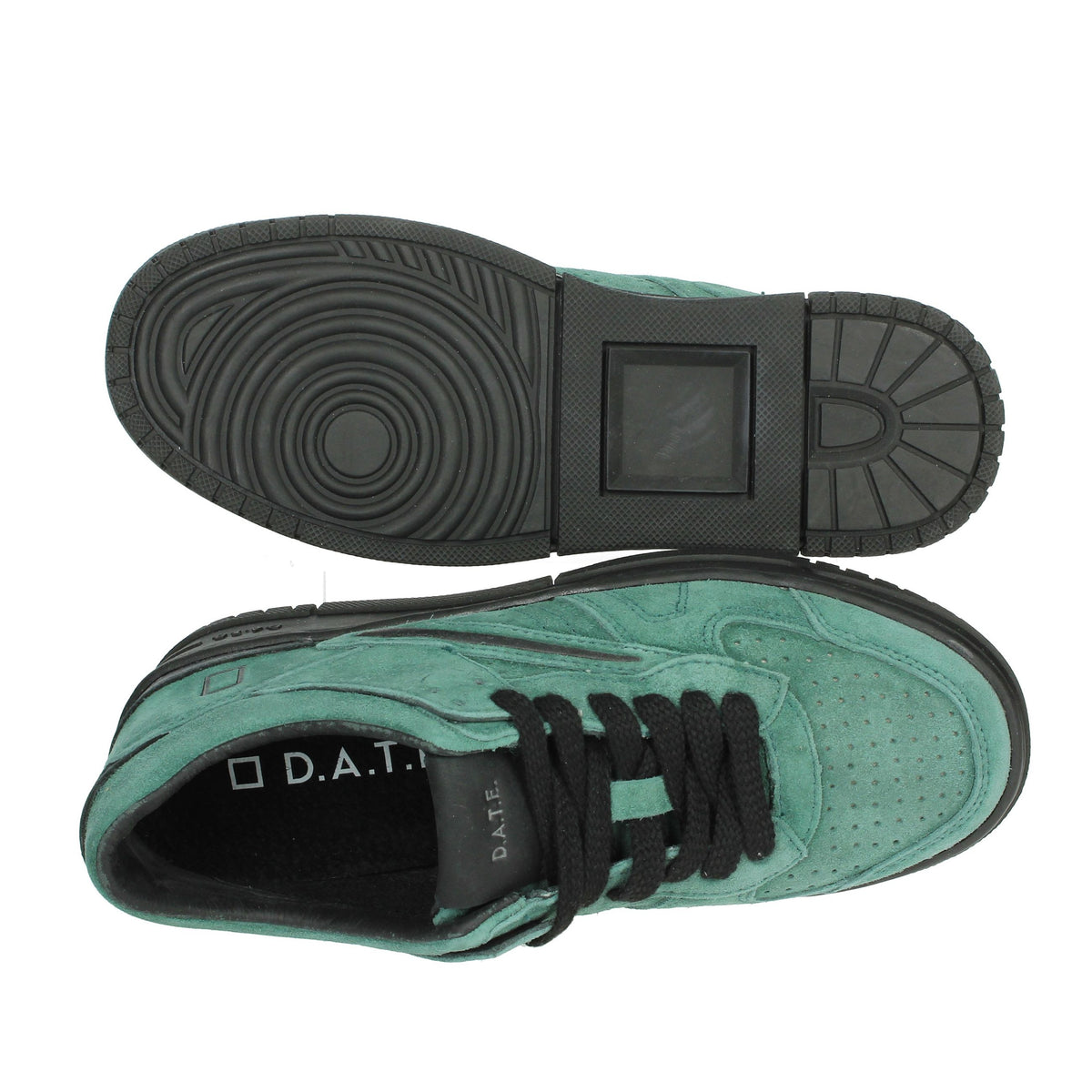 D.A.T.E. Donna Sneakers bassa W411-TO-HA-GR Verdone