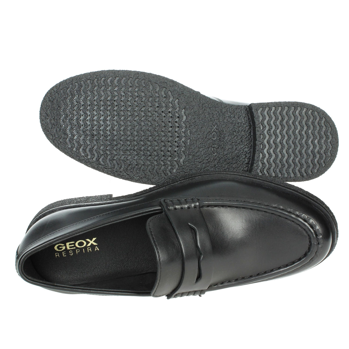 GEOX Uomo Mocassino U4658C 00043 Nero