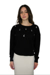 Take Two Mujer Suéter DT00477 Negro