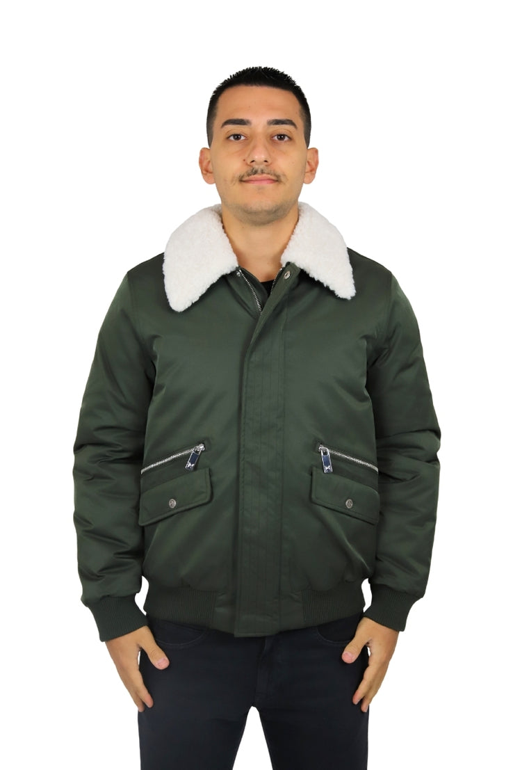 RICHMOND X Uomo Giubotto UMA25361GB Verdone