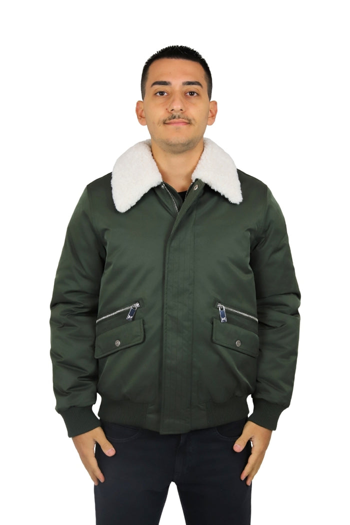RICHMOND X Uomo Giubotto UMA25361GB Verdone