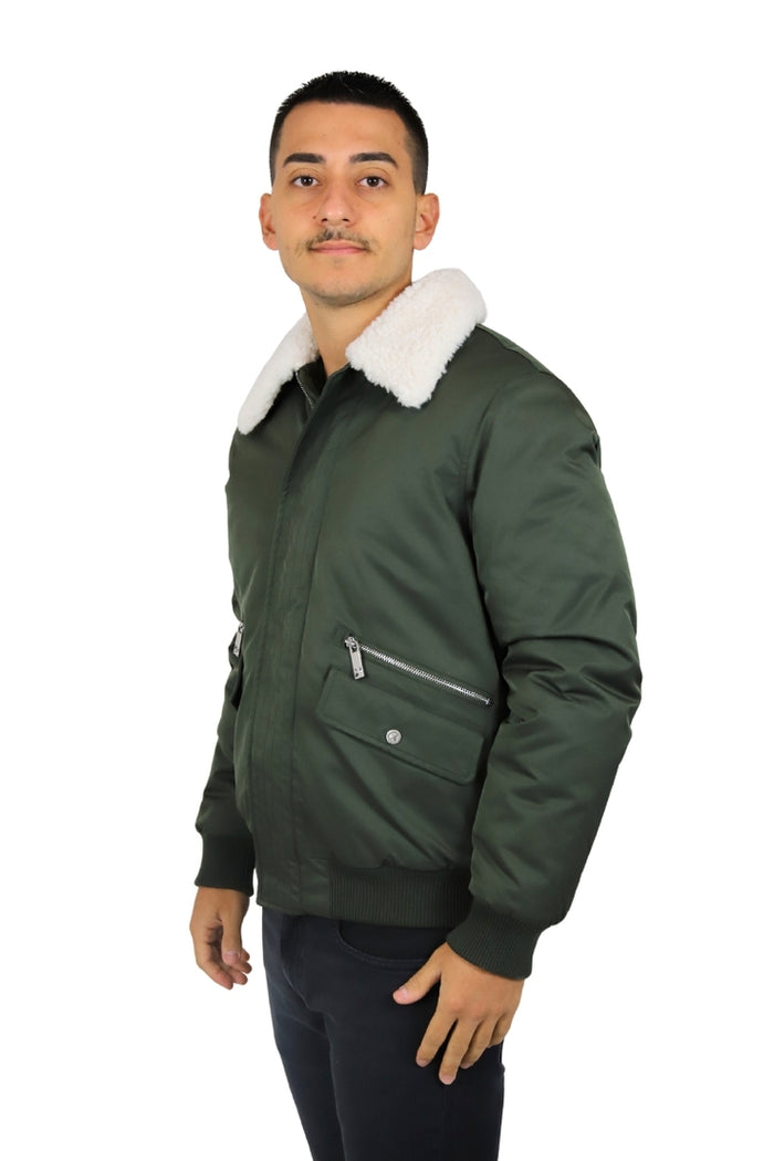 RICHMOND X Uomo Giubotto UMA25361GB Verdone