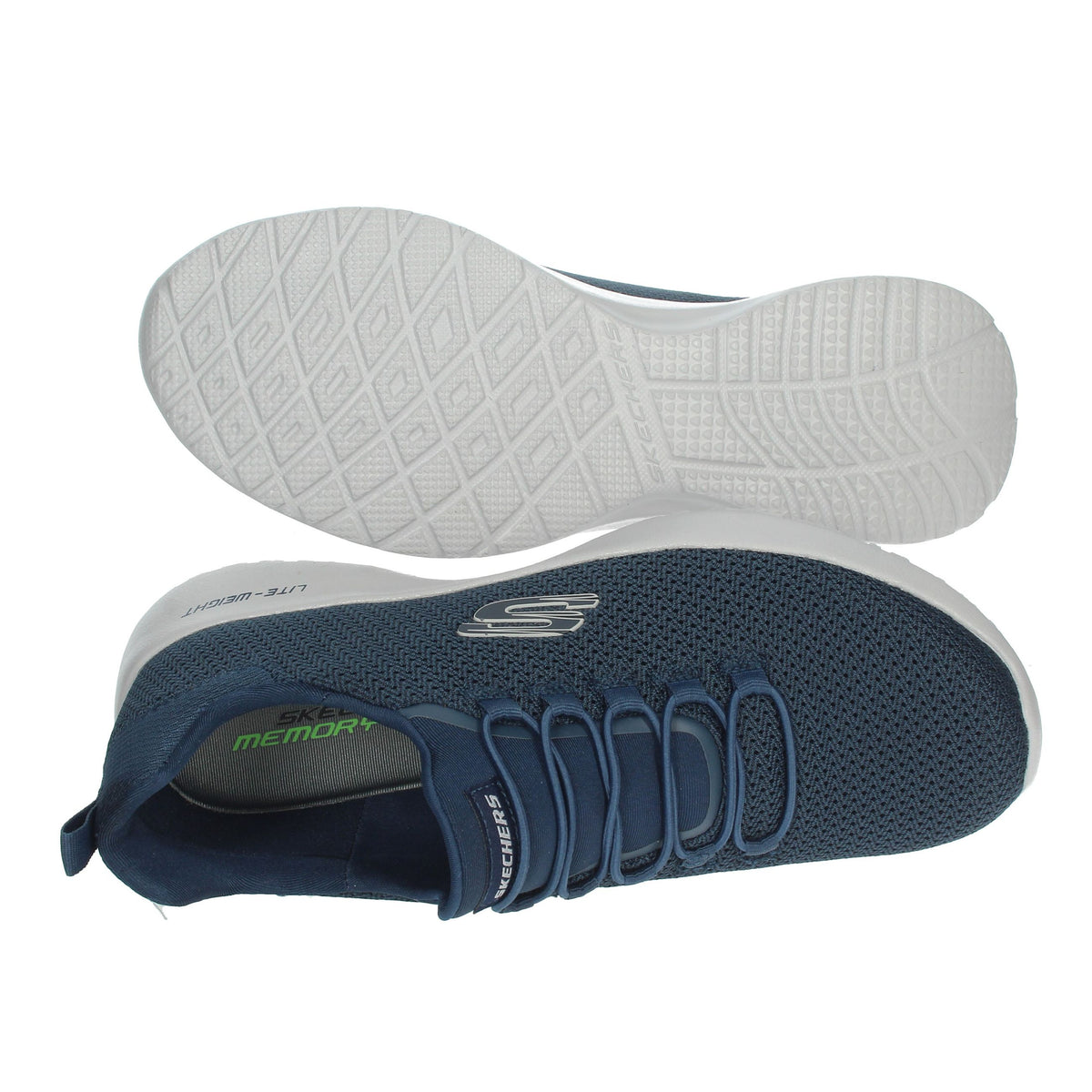 SKECHERS Uomo Slip-on 58360 Blu