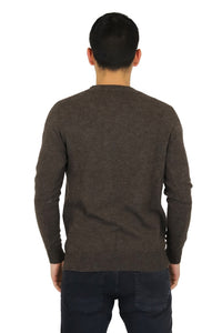 TAKE TWO Uomo Maglione UT00600 Marrone