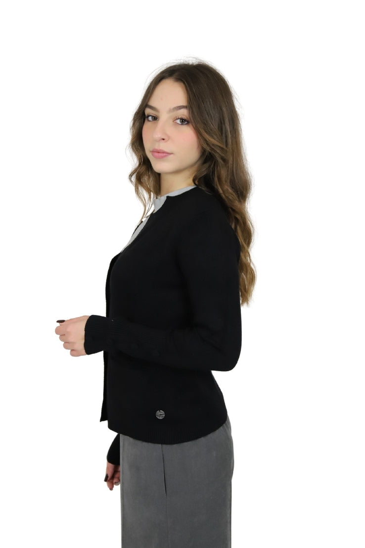 TAKE TWO Donna Cardigan DT00311 Nero