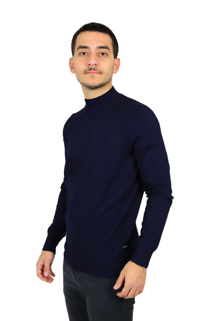 TAKE TWO Uomo Dolcevita UT00452 Blu