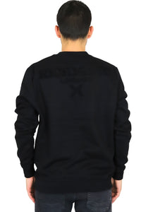 RICHMOND X Uomo Felpa UMA25005FE Nero