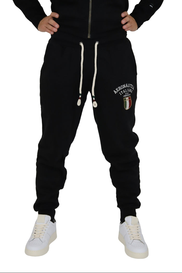 Aereonautica Italiana Uomo Pantalone ARI5PT011277U Nero