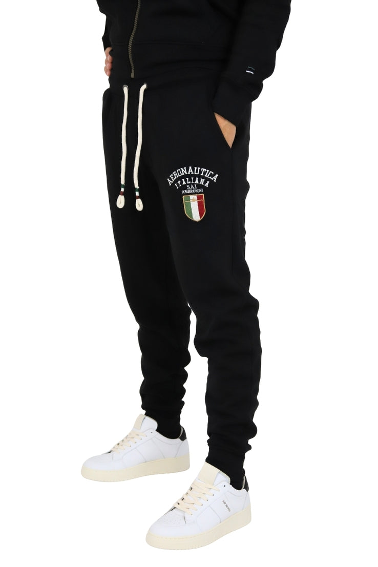 Aereonautica Italiana Uomo Pantalone ARI5PT011277U Nero