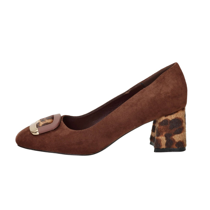 GOLD & GOLD Donna Decollete' GP883 Marrone