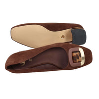 GOLD & GOLD Donna Decollete' GP883 Marrone
