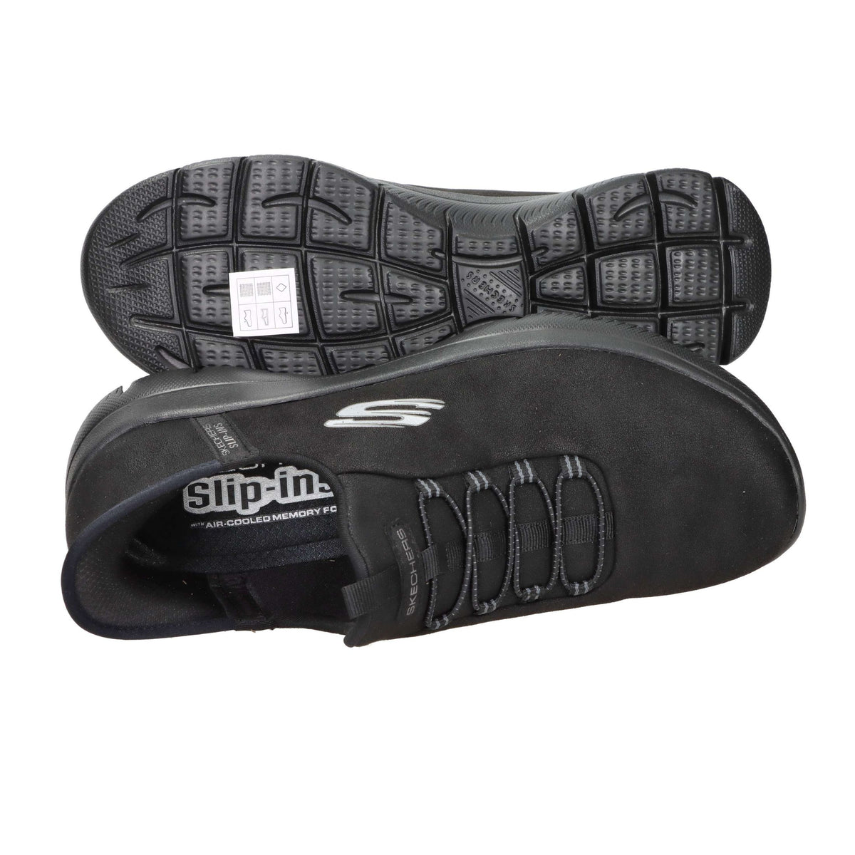 SKECHERS Donna Slip-on 150254 Nero
